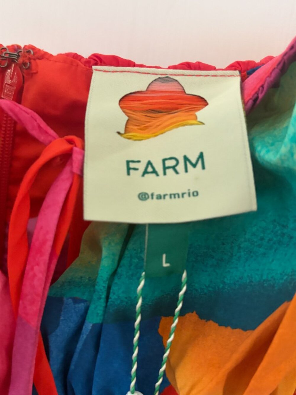 FARM Rio Ombre Chita Romper Size Large NWT - Picture 5 of 7